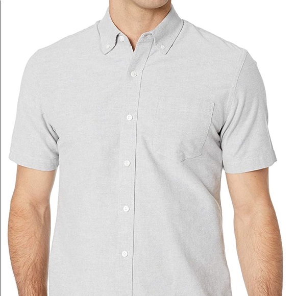 Essential Slim-Fit Pocket Oxford Shirt - Picture 13 of 14